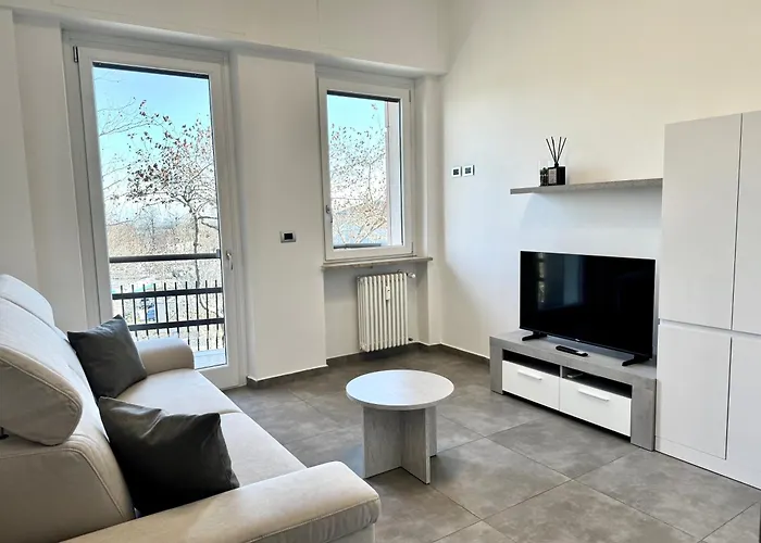 Centro-moderno Bilocale Con Vista Panoramica Apartmán